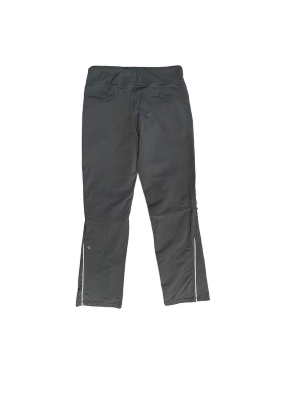 Lululemon Athletica pull on grey yoga athletic straight leg workout pant size 6 - Picture 5 of 11